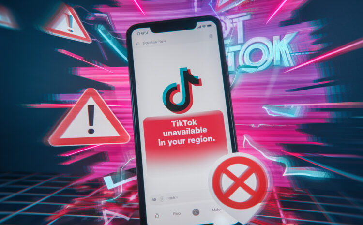 ТікТок недоступний у вашому регіоні