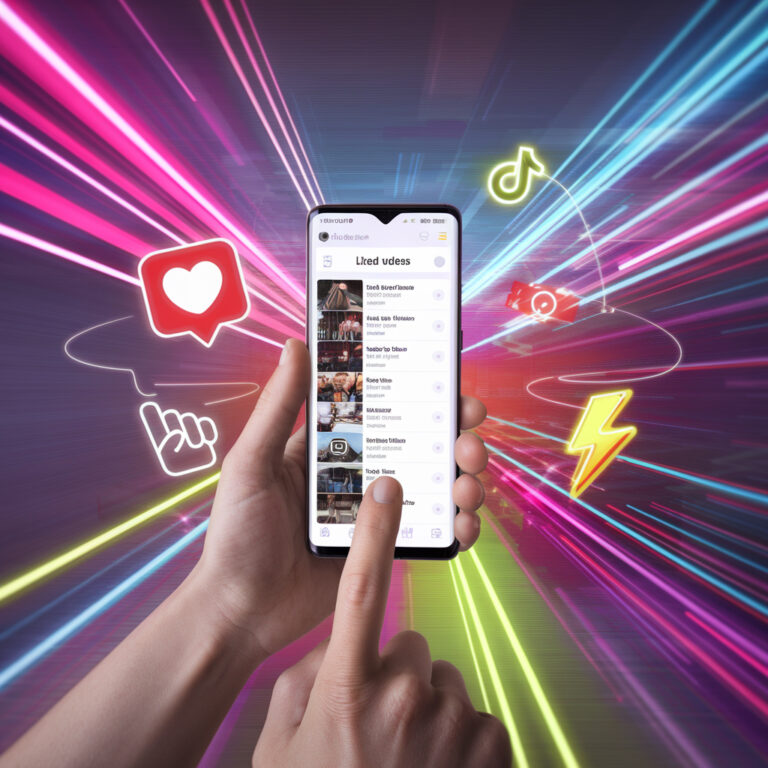 Як швидко пролистати вподобані в TikTok