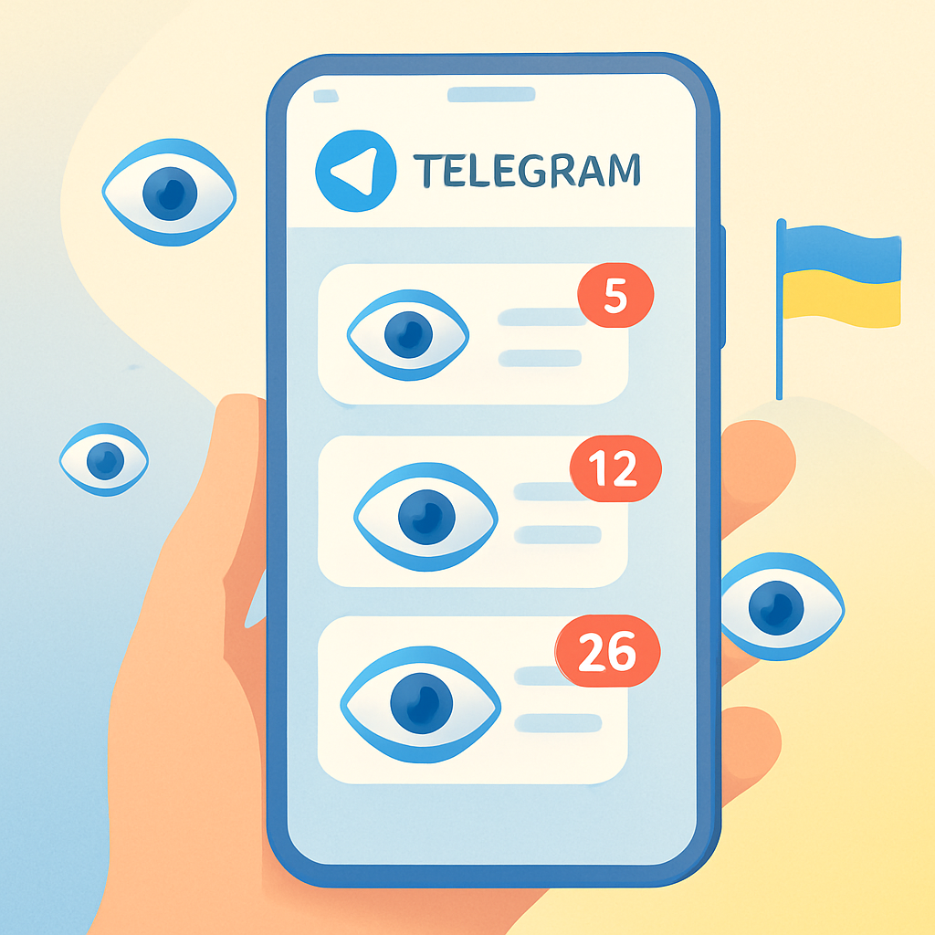 Накрутка підписників Телеграм