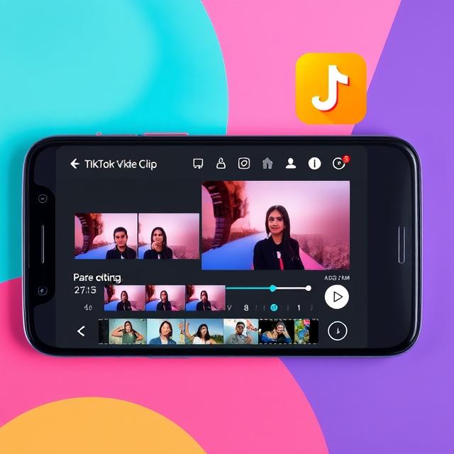 Как объединить несколько видео в тик ток?