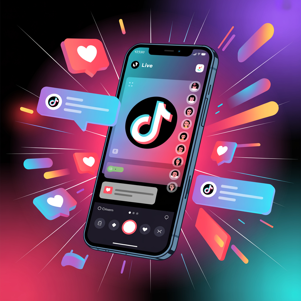 Как сделать стрим в тик ток