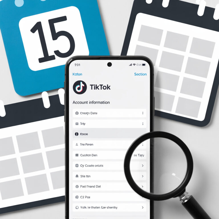 Как узнать когда создан аккаунт в TikTok