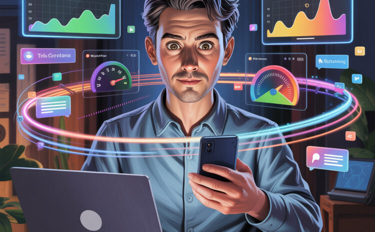 Как мониторить производительность в реальном времени телеграм