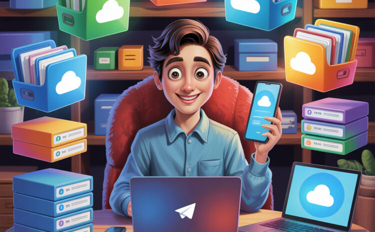 Как организовать хранение архивов телеграм