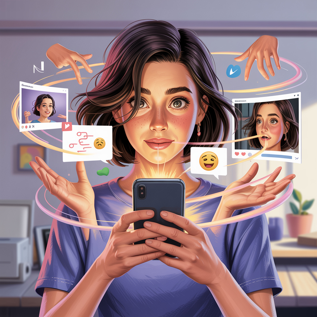 Как создавать контент для просмотра без звука тик ток