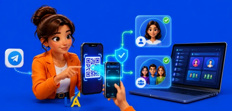 Как найти человека или группу в Телеграм по QR-коду