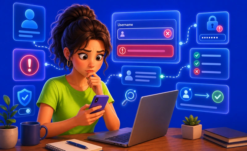 Ошибки при смене username телеграм