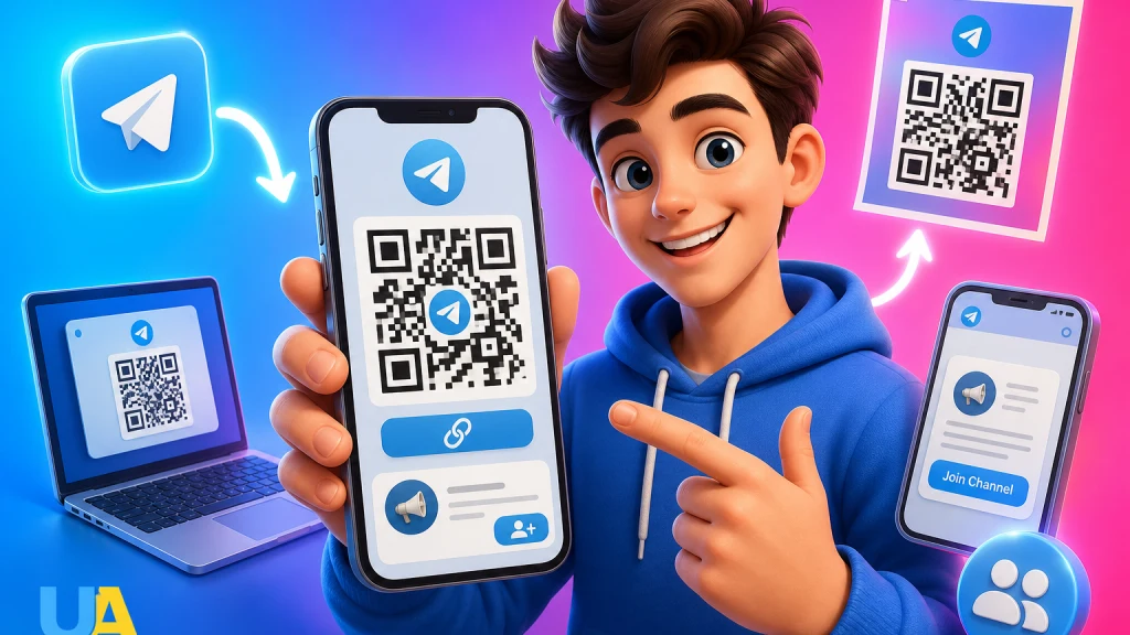Как создать QR-код для телеграм-канала и отправить подписчикам